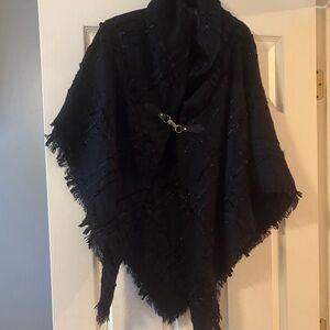 Elegant Black Women's Cape